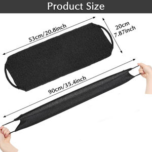 シャワー用エクストララフエクスフォリエイティング手ぬぐいバックボディスクラバータオル - Product Image 2