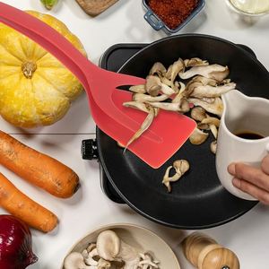 Tenedores Multiusos de Silicona y Nylon para Freír Carne, Huevos y Pescado, Resistentes al Calor, Ecológicos, de 1 Pieza - Product Image 3