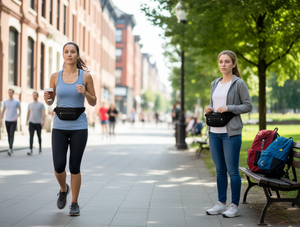 Borsa da Vita Unisex in Nylon, Impermeabile con Chiusura a Cerniera, Borsa da Viaggio per Braccio, Adatta a Tutte le Stagioni - Product Image 2