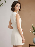 Elegantes Sommer-Partykleid für Damen – Hochwertiges Boutique-Kleid im vietnamesischen Nischen-Stil mit Empire-Taille, lässig & sexy