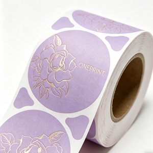 Étiquettes personnalisées pour parfums, huiles essentielles et cosmétiques, impression à chaud, sérigraphie, logo, marque, personnalisation. - Product Image 3