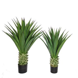 Planta de cáñamo de sisal natural de China, decoración <span class=keywords><strong>interior</strong></span> de hojas grandes, plantas artificiales de plástico, venta al por mayor - Product Image 1