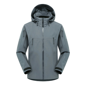 Men's Waterproof Windproof Hardshell Outdoor <b>Jacket</b> For Self Driving Tours Business Events Workwear - Product Image 2