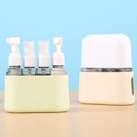 Flacon pulvérisateur en plastique PET de 50 ml et 100 ml, vaporisateur de brume, vente en gros, flacon pulvérisateur de parfum en mousse