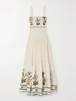 Robe décontractée longue à fleurs à col carré et dos nu pour dames fabrication sur mesure de haute qualité pour les vacances d'été