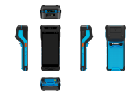 Imprimante PDA portable tout-en-un, processeur Qualcomm, terminal de point de vente intelligent, imprimantes portables sans fil, 4G WIFI