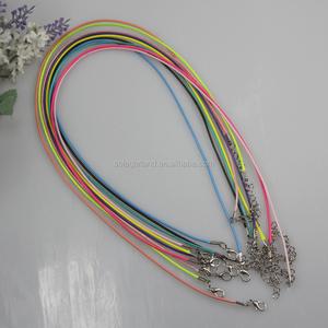 Lote de <span class=keywords><strong>10</strong></span> Cadenas de Cuero para Pulseras, Dijes Colgantes con Cierre de Langosta, Accesorios para Hacer Joyería, Cordón de <span class=keywords><strong>1</strong></span>.5 <span class=keywords><strong>mm</strong></span> - Product Image 6