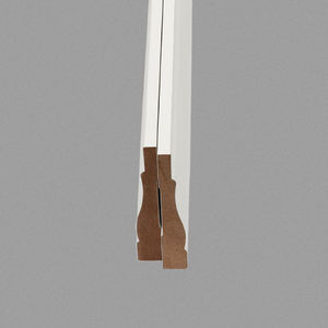 Diseño de zócalo de moldura de madera maciza de artesano deshecho de fábrica para Villa - Product Image 2