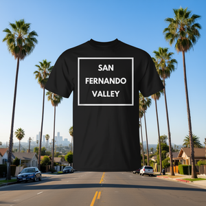 Débardeur T-shirt tendance pour la vallée de San Fernando (SFV) et la vallée de Los Angeles – Produit promotionnel - Product Image 3