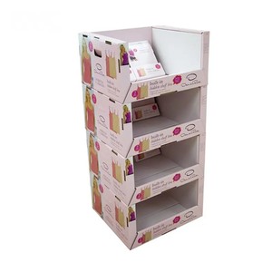 Custom Designed PDQ Cardboard <strong>Displays</strong> Tray Stackable Corrugated Cardboard <strong>Carton</strong> <strong>Display</strong> Rack Paper <strong>Display</strong> Box <strong>Stand</strong> - Product Image 1