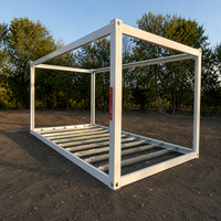 Kit de structure en acier pour maison préfabriquée en conteneur OEM, structure métallique galvanisée pour maison modulaire en conteneur