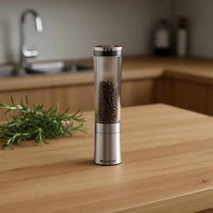 Molinillo de Pimienta Manual Zassenhaus Koblenz de Acero Inoxidable, Herramienta para Especias de Cocina - Product Image 3