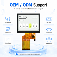 Module d'affichage LCD TFT personnalisé pour IHM industrielle, 3,5 pouces, 640x480, interface RVB, écran tactile capacitif NV3052C