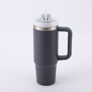 Gobelet de voyage isotherme sous vide 30oz H2.0 avec poignée, couvercle et paille, antidérapant, personnalisable avec logo ODM - Product Image 3