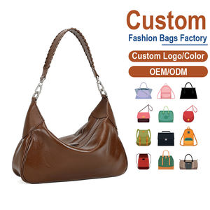 Bolso de Cuero Genuino Directo de Fábrica - Piel de Vacuno Suave como la Mantequilla, Bolso Cruzado Tejido, Cierre de Cremallera, Colores Personalizados, MOQ Bajo, Envío Rápido - Product Image 1