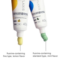Pâte de polissage blanchissant les dents pâte de prophylaxie dentaire fine/régulière pour brosse de polissage prophylactique