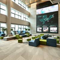 Système de sièges modulaires personnalisés - Ensemble de canapés pour hall d'accueil commercial, aéroport, hôpital, parc technologique - OEM ODM - Certifié CE