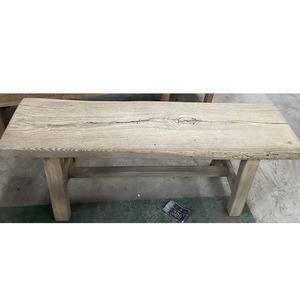 <span class=keywords><strong>Banco</strong></span> de Madera Reciclada Original, Rústico, <span class=keywords><strong>Vintage</strong></span>, Estilo Chino Antiguo, para Exteriores - Product Image 1
