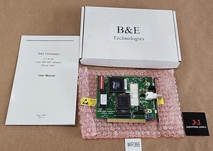 PLC *BRAND NEW* B&amp;amp;E Technologies CT-N108 Coax ARCNET Adapter ISA For QNX + Warranty Warranty Product - Product Image 1