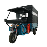 Tricycle électrique Haojin pratique, puissant, avec une puissance élevée de 60 V, carrosserie fermée