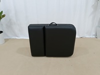 Table de massage pliable portable en PVC à 3 sections arrondies |   Éponge haute densité |   Pour les spas, les hôtels, les salles de sport, les salons et l'usage domestique