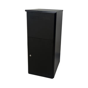 कारखाने कस्टम आउटडोर गार्डन स्थायी स्थापित गैल्वेनाइज्ड स्टील पार्सल ड्रॉप सुरक्षित वितरण बॉक्स पोस्ट लेटर मुक्त स्थायी मेलबॉक्स - Product Image 3