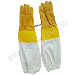 ขายดีที่สุดหนังแพะเลี้ยงผึ้งป้องกัน-ถุงมือ - Product Image 4