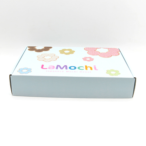 Boîtes d'enveloppe alimentaires rectangulaires personnalisées emballage de boîte de Mochi gaufre cookie pâtisserie dessert feuilleté crêpes boulangerie beignet avec logo - Product Image 4