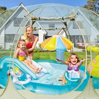 Tente dôme luxueuse personnalisable avec logo, pour une personne, spacieuse, transparente, portable, pour jardin, igloo, 3-4 personnes, ouverture rapide, camping