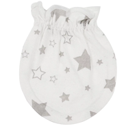 Guantes de Bambú y Algodón con Estampado de Estrellas Súper Suaves CHOCHO SAMA para Bebés Recién Nacidos, para el Cuidado Diario de la Piel, Uso en las Cuatro Estaciones, Protegen la Cara