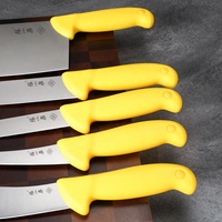 Lot de 6 couteaux à désosser en acier inoxydable, manche personnalisable, prix bas, pour boucher et filetage de poisson