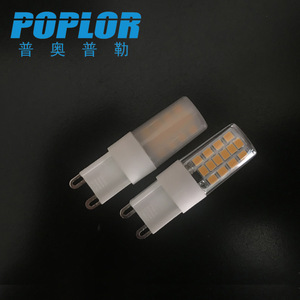 Poplor G9 <b>Led</b> Bulb 5W Ceramic Base 28 <b>Smd</b> 2835 Ac 220V For Crystal Lamp - Product Image 3