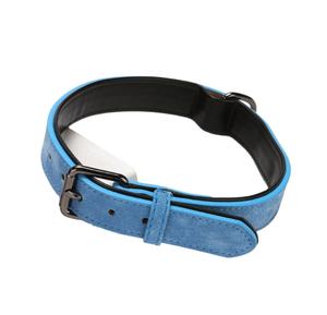 Medium Kulit Anjing Kerah Lembut Kerah Hewan Peliharaan untuk Pelatihan 6 Warna 1.2 <span class=keywords><strong>Inch</strong></span> Wide Neck Ukuran 15-18 - Product Image 2