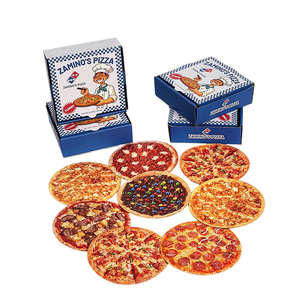 Sacs Mylar style Pizza, formes variées, résistants aux odeurs, mats, épais, 3,5 mil, avec coffret - Product Image 6
