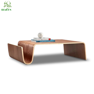 <strong>Mid</strong> <strong>Century</strong> Modern Italian Walnut Color Solid Wood Living Room Center <strong>Table</strong> Famous Designer Coffee <strong>Table</strong> - Product Image 1