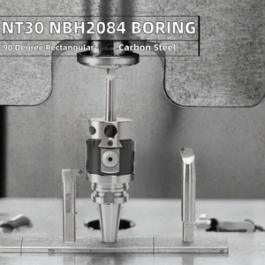 ชุดหัวเจาะเครื่องกัดซีเอ็นซี YUFU NT30 NBH2084 ขนาด 22 มม. ทำจากเหล็กกล้าคาร์บอน - Product Image 2
