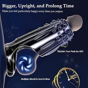 Jouets sexuels Wolf Fang Lotus, plaisir en chambre, outils d'amélioration du lit pour les couples, amélioration sexuelle pour adultes - Product Image 4