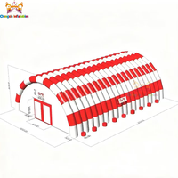 Grande tente de stockage gonflable - Matériau PVC imperméable et durable - Taille personnalisable - Garantie de 3 ans - Pour utilisation sportive en intérieur