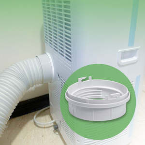 Adaptador <span class=keywords><strong>de</strong></span> Manguera <span class=keywords><strong>de</strong></span> Escape para <span class=keywords><strong>Aire</strong></span> <span class=keywords><strong>Acondicionado</strong></span> Doméstico <span class=keywords><strong>de</strong></span> 5.1 Pulgadas, Conector Trasero <span class=keywords><strong>de</strong></span> Plástico Resistente a los Rayos UV y a la Corrosión - Product Image 5