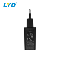 Adaptateur d'alimentation à découpage personnalisé 5W 5V QC4.0 avec protection OVP/OTP, matériau PC ignifuge, écologique, sortie DC 1A