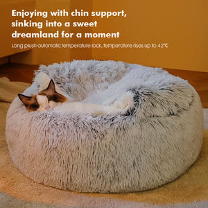 Waterdichte Pluche Buiten Draagbare Winter Warme Luxe Huisdier Kat & Hond Bed Zachte Wasbare Katoenen Hoes Kleine/Middelgrote/Grote Maten - Product Image 2