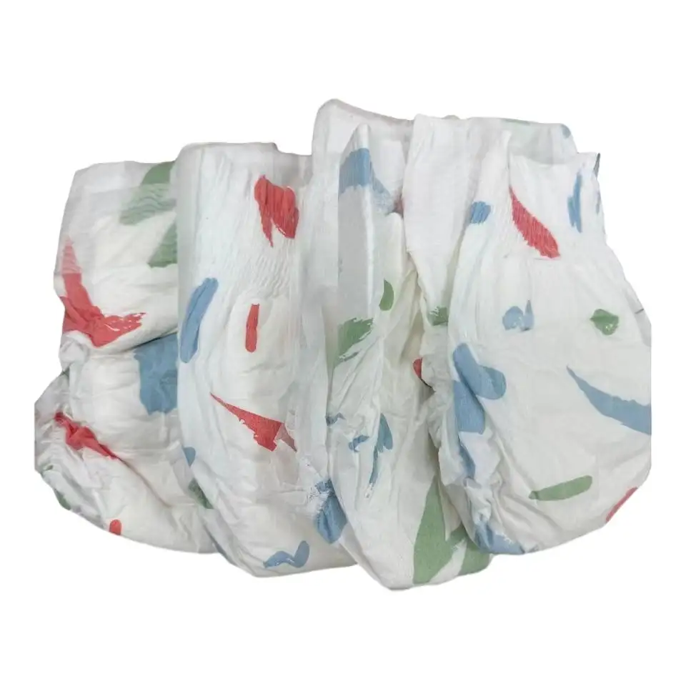 African Pakistan Non Woven Fabric Baby Diaper for wholesale