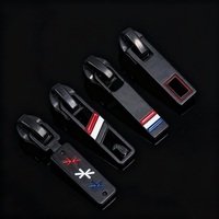 Extracteur de fermeture à glissière avec logo Xustom #3 #5 #8 4 5 4.5 YG en alliage de zinc tire la tête en métal personnalisé en acier inoxydable curseurs de fermeture à glissière