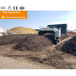 GATE Mango Peel Mushroom Compost Autodirigido Mulch Turner Food Waste Compost Machine Windrow Compost Turner - Product Image 4