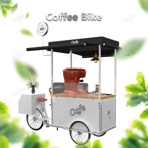 Kiosque de restauration rapide commercial personnalisé, kiosque mobile multifonctionnel pour café/frites, chariot de nourriture, vélo <span class=keywords><strong>cargo</strong></span> pour gaufres - Product Image 2