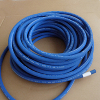 Top vente 1/4 3/8 1/2 2 pouces fil tressé tuyau hydraulique haute pression tuyau d'air flexible