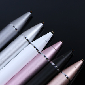 Caneta Stylus Capacitiva Ativa de Metal com Tela Sensível ao Toque K818-Five Circle para Celulares, Tablets e Phablets com Clipe para Desenho – Atacado - Product Image 4