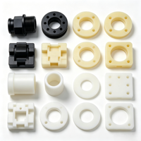 Services d'usinage CNC sur mesure de haute précision, usine de pièces plastiques de haute précision pour POM, nylon, Delrin, ABS, PC, OEM