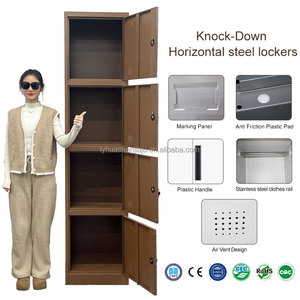 Armoire individuelle en métal, pour vestiaire <span class=keywords><strong>de</strong></span> salle <span class=keywords><strong>de</strong></span> sport et centres <span class=keywords><strong>de</strong></span> remise en forme modernes - Product Image 3