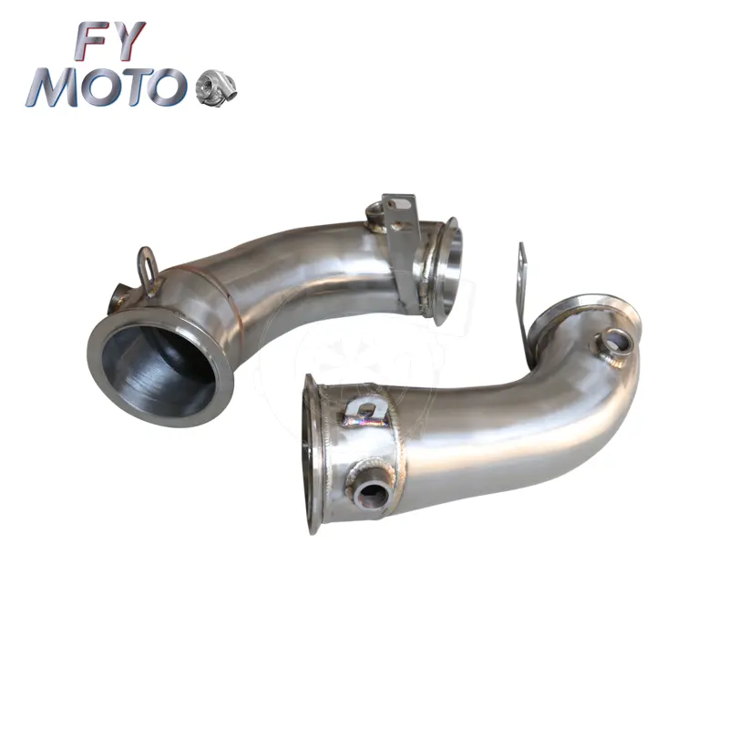 Stainless Steel M PERFORMANCE Downpipe Fits for BMW F90 M5 S63 engine 2018-2019